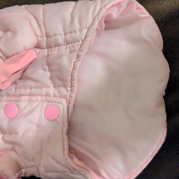 ❤️ Pink Quilted Dog Coat Small - Picture 2 of 10